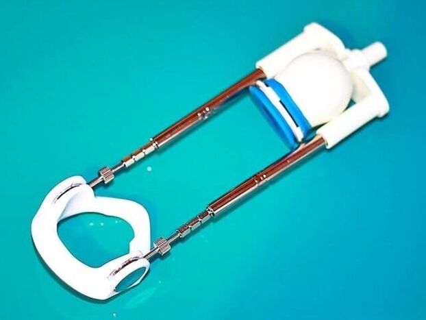 Norėdami pailginti falą, galite naudoti specialų prietaisą - ilgintuvą.