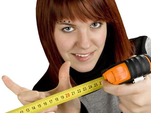 Pastebimas falo didinimo pratimų rezultatas